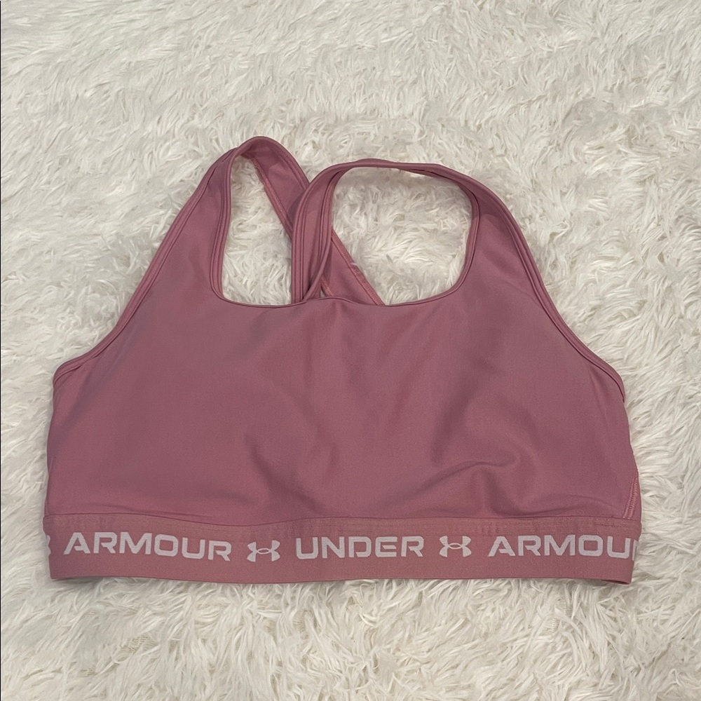 Under Armour Women's Mauve Sports Bra